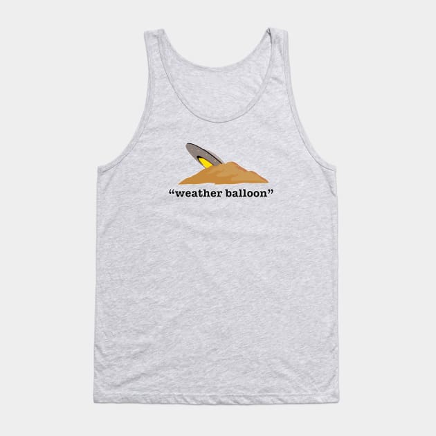 "Weather Balloon" Tank Top by Brightfeather